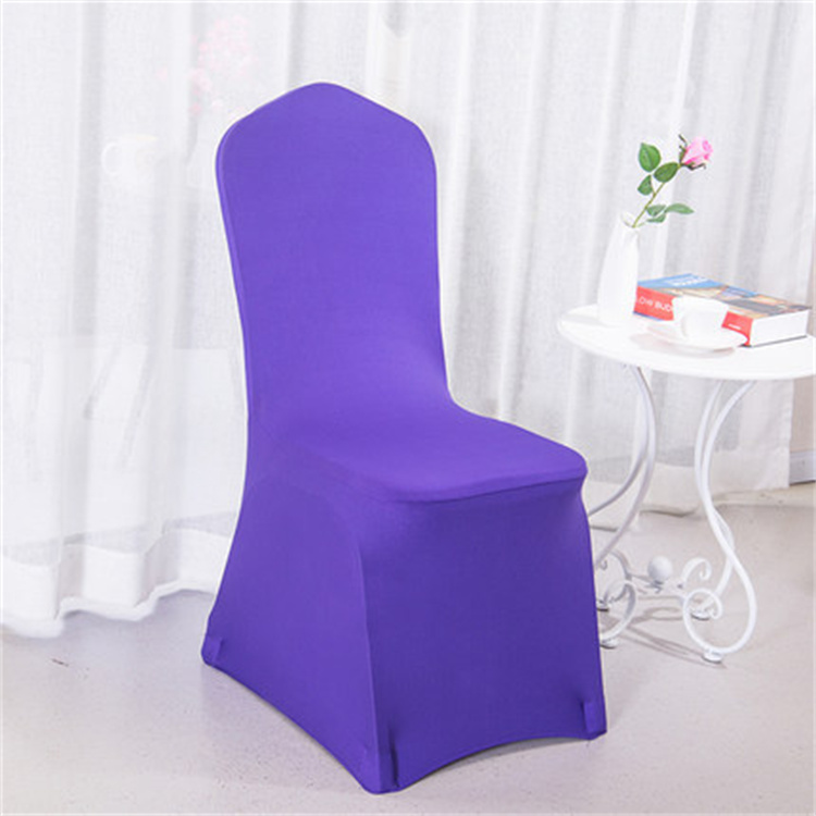 Wedding Decoration Chair Covers Polyester Elastic Hotel Banquet Chair Cushion