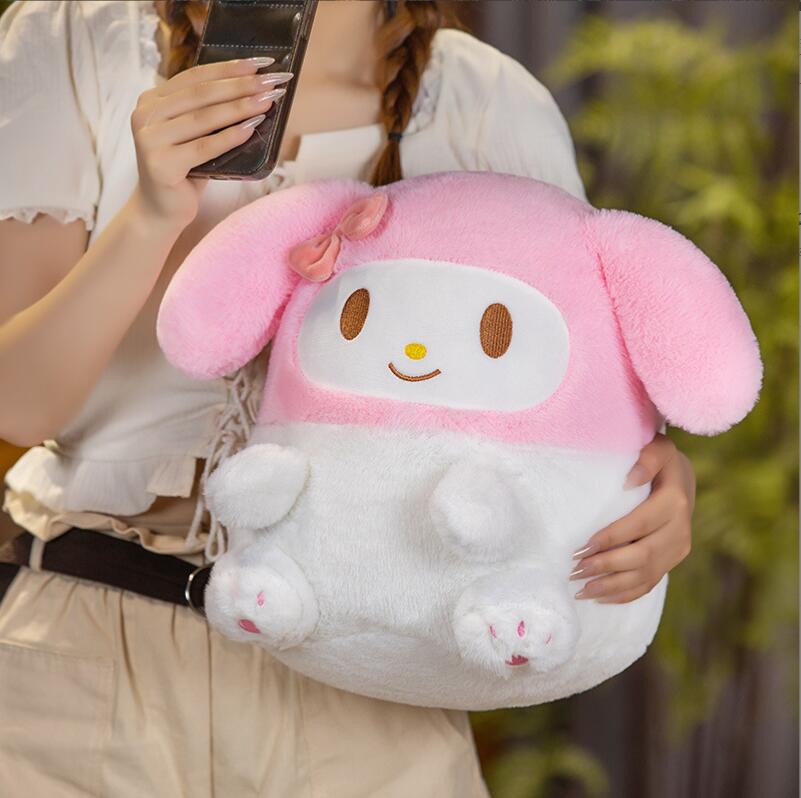 37cm mode kawaii fille peluche jouet pp coton dessin animé cannamo roll personnage en peluche festival gifle cadeau