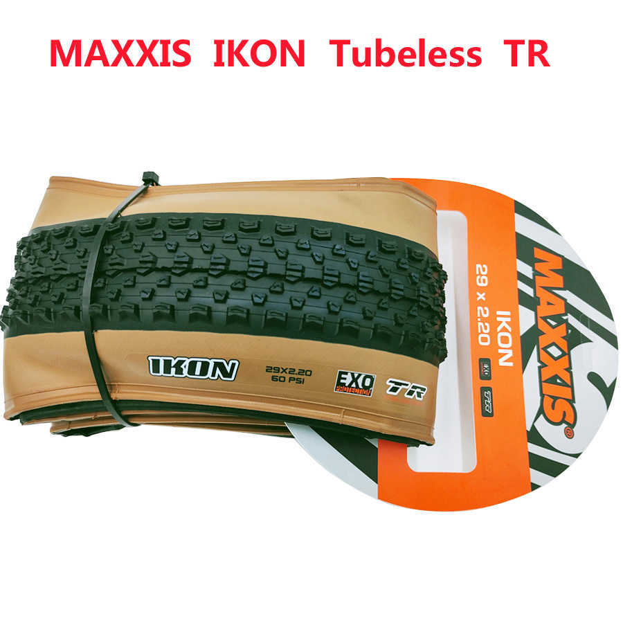 Fietsbanden MAXXIS IKON Tubeless EXO TR 26X2.2/2.35 27.5*2.2 29x2.2/2.35 MTB Fietsband Vouw Fietsband BMX 29 pneu Fietsen onderdelen HKD230712