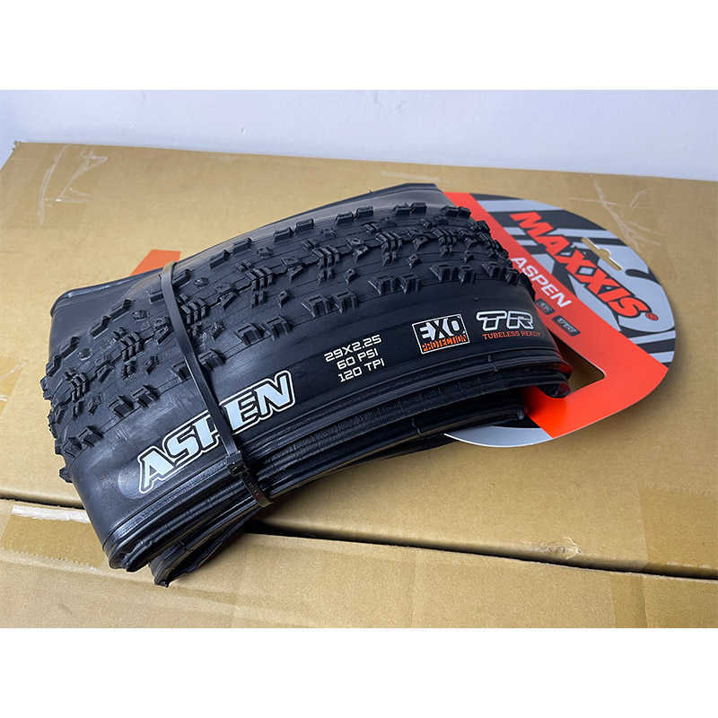 バイクタイヤ MAXXIS ASPEN MTB チューブレスタイヤ 29X2.25/2.1 120TPI 29/27.5 インチマウンテンバイククロスカントリー自転車折りたたみタイヤ HKD230712