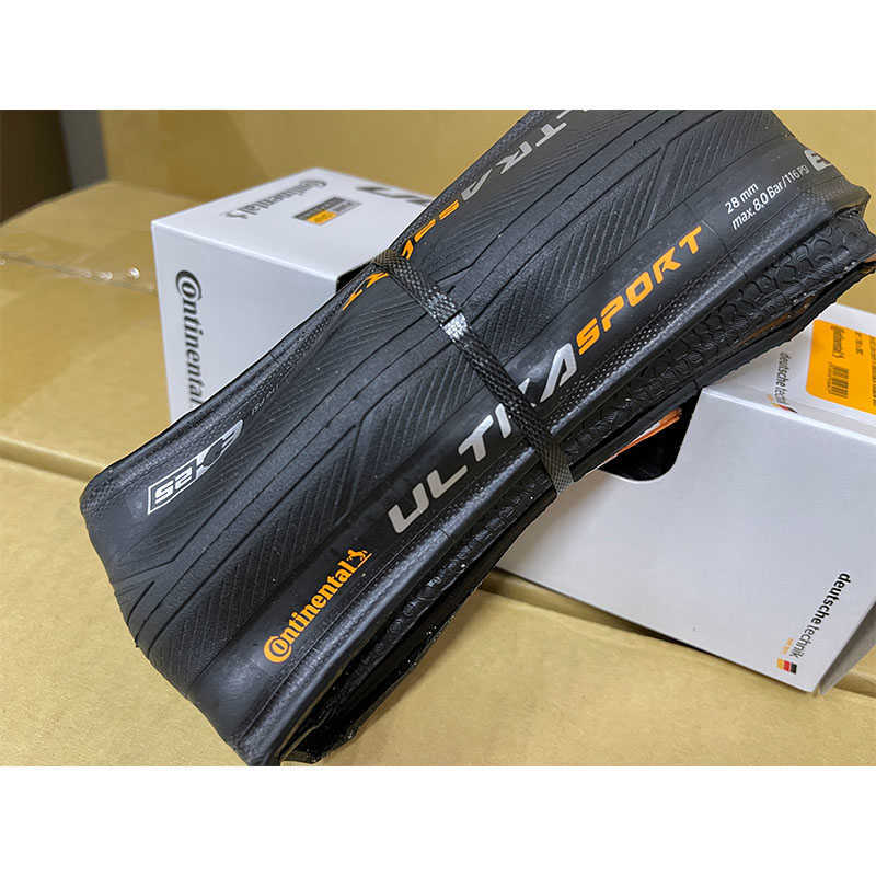 Fahrradreifen Continental Road Tires Grand Sport Race Ultra Sport III 70023C/25C/28C 700C Fahrrad-Klappreifen mit Anti-Pannen-Drahtreifen HKD230712