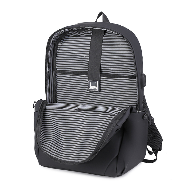 lu Simple Nylon tudents Campus Outdoor Bags Teenager High Capacity Shoolbag Backpack Korean Trend With Backpacks Laptop Bag l714