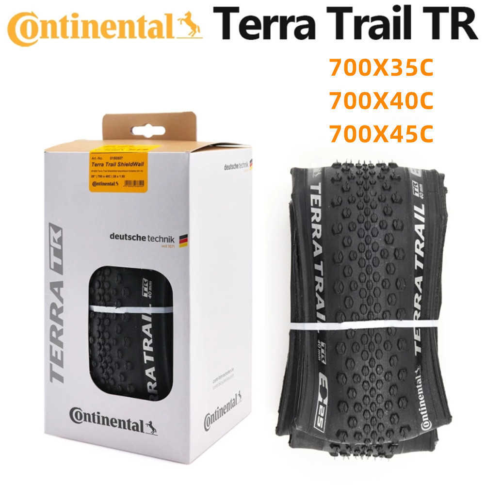 Bike Tires Continental Terra Trail Folding Tyre 700x35/40/45C Road Gravel Bike Tire Foldable Protection Clincher Tyre Tubeless Ready Tire HKD230712