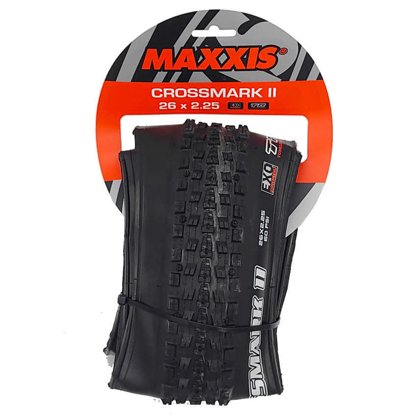 Opony rowerowe MAXXIS M344RU Crossmark II EXO TR Składany 26x2.25 27,5x2.1/2.25 29x2,1 MTB Bike Opona 29er 29*2,25 Rowerowe opony 60TPI pneu aro HKD230712