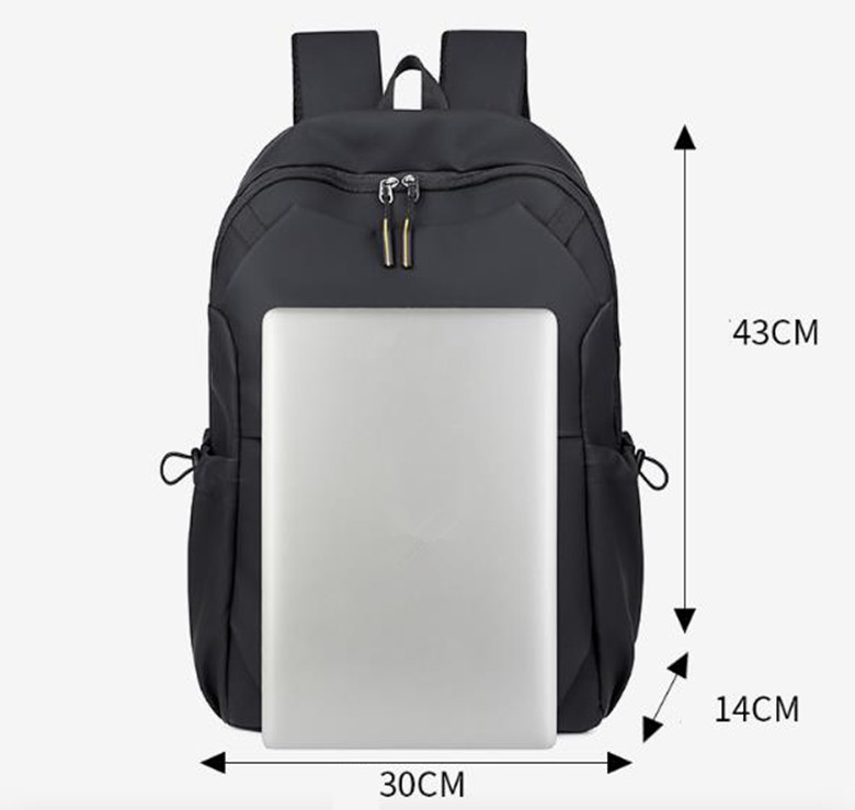 lu Simple Nylon tudents Campus Outdoor Bags Teenager High Capacity Shoolbag Backpack Korean Trend With Backpacks Laptop Bag l714