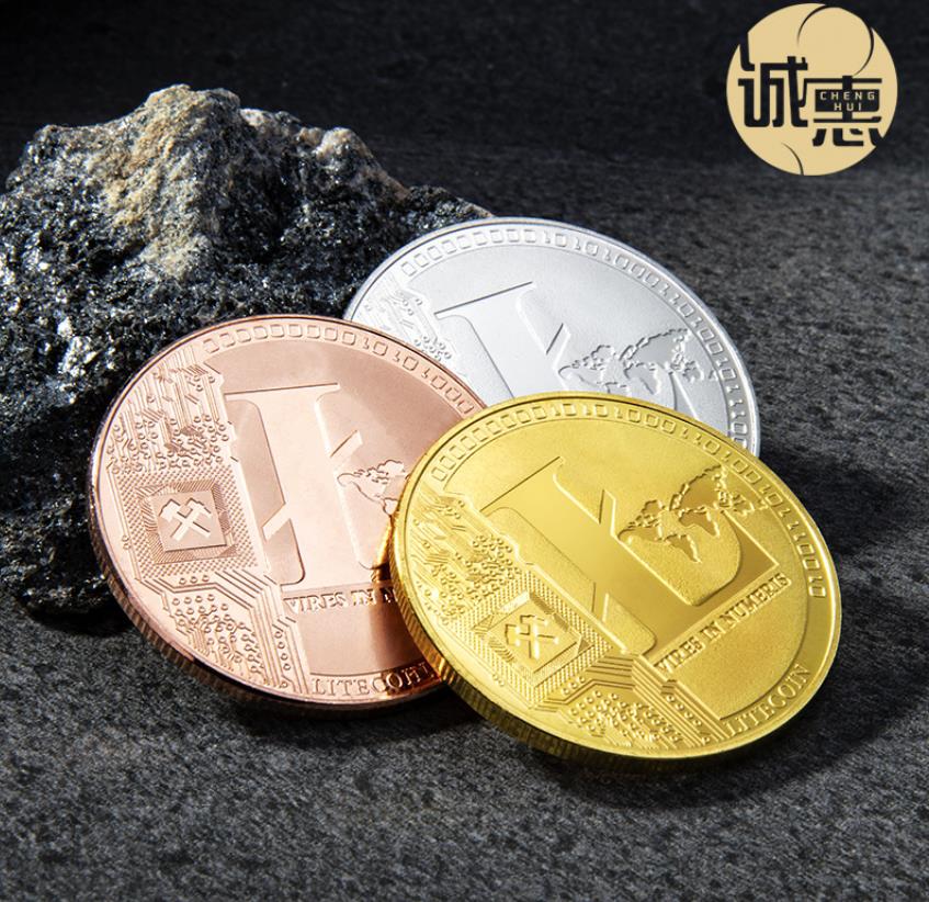 Arti e Mestieri Moneta commemorativa moneta fortunata in metallo valuta estera