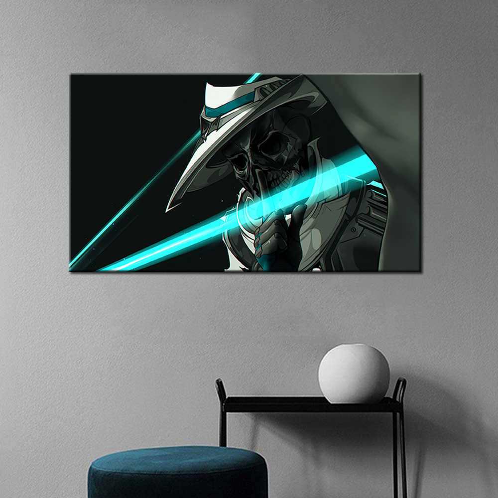 Senza cornice Videogioco Poster Valorant Pittura a olio Soggiorno Decorazione Jett / Cypher / Viper Stampa su tela Poster da parete Decorazioni la casa L230704