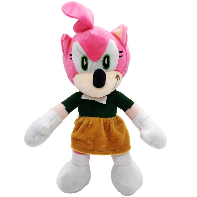 2023 28cm Arrival Sonic toy the hedgehog Tails Knuckles Echidna Stuffed animals Plush Toys gift V11