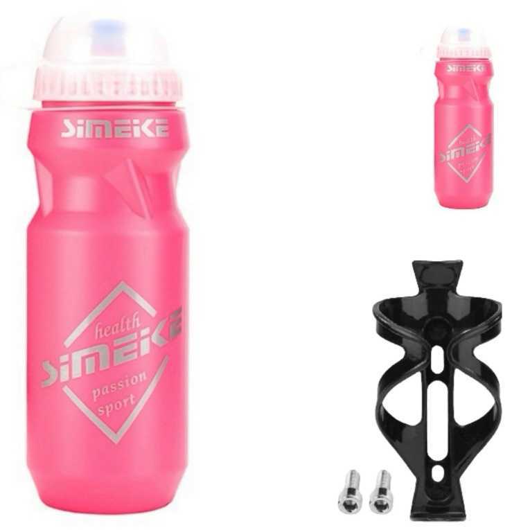 Bouteille d'eau 610ML Vélo Bouteille D'eau En Plein Air Vélo Camping Randonnée Tasse À Boire Avec Support De Montage Vis Vélo Accessoires