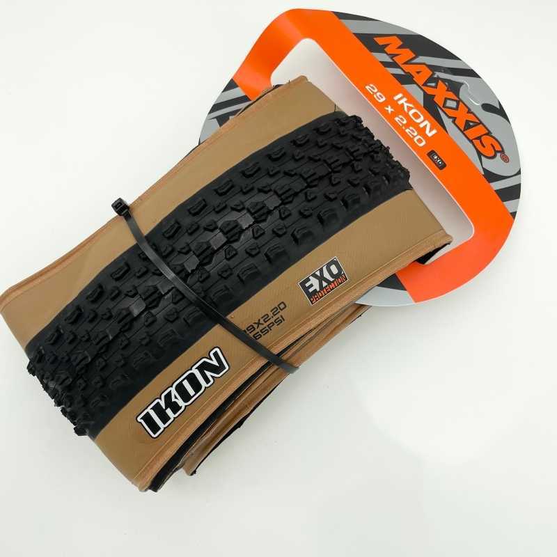 Pneus de bicicleta MAXXIS IKON Bicicleta E-BIKE dobrável Anti-Puncture Original Tubeless Tire Para MTB 26x2.2/2.35 27.5x2.2/2.35 29x2/2.2/2.35/2.6 HKD230712