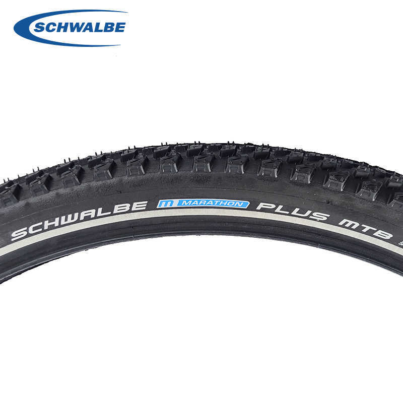 Pneus de vélo SCHWALBE Montagne Vélo tout-terrain VTT Vélo Noir Pneu filaire MARATHON PLUS VTT 54-584 27.5x2.10 Niveau 7 K-Guard Pièces de vélo HKD230712