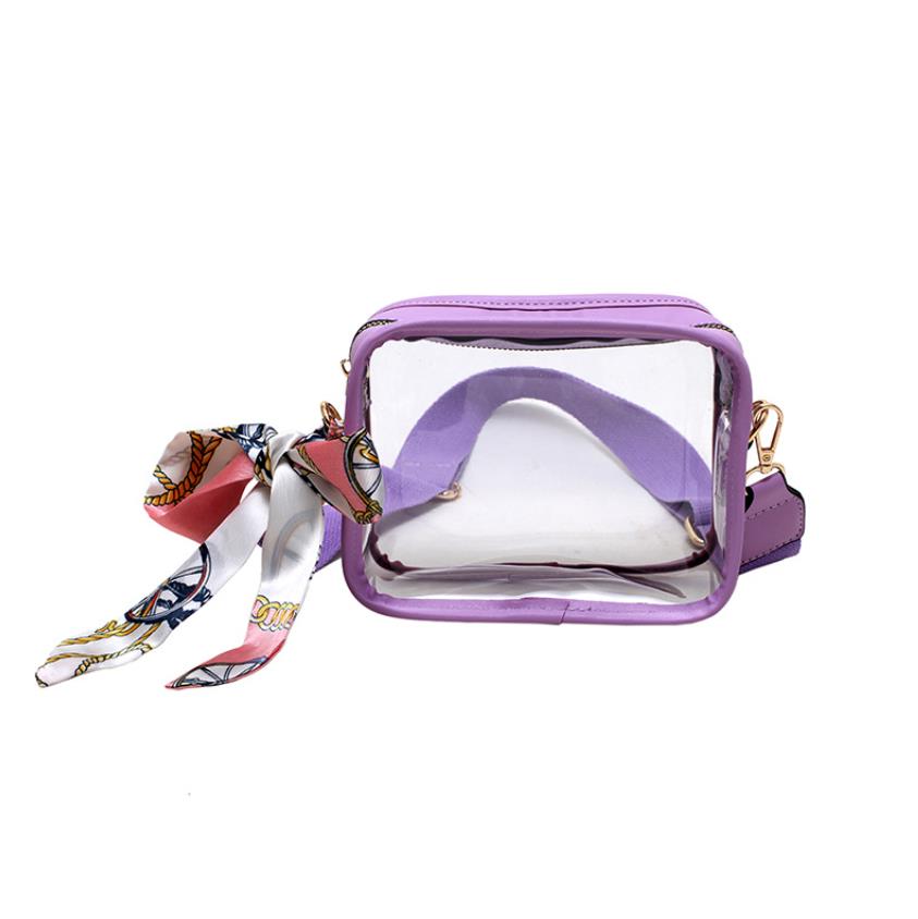 Abendtaschen Mode Umhängetasche Designer Kosmetik Transparent Klar PVC Frauen Kamerataschen Patchwork Jelly Bag C1