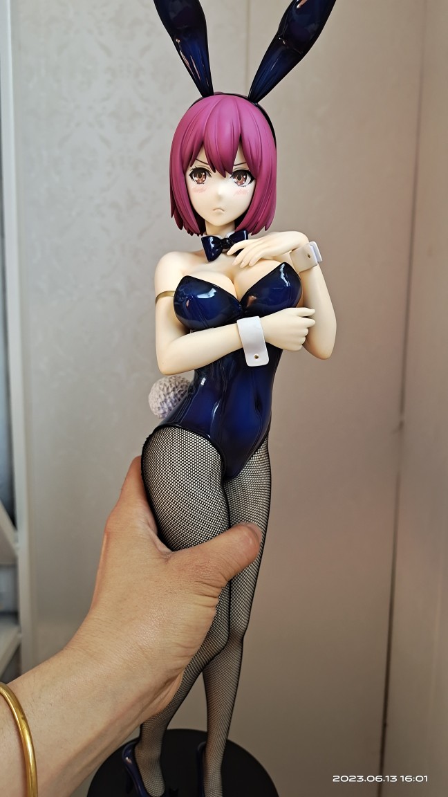 Киноигры оригинальные объемные B-стиль Bree Food Wars! Shokugeki no soma hisako arato bunny ver ver pvc -фигура сбора модели модель кукла