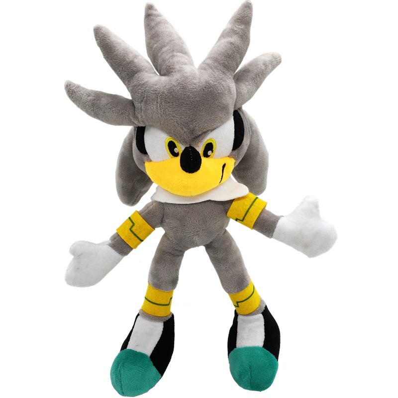 2023 28cm Llegada Sonic toy the hedgehog Tails Knuckles Echidna Animales de peluche Juguetes de peluche regalo V11