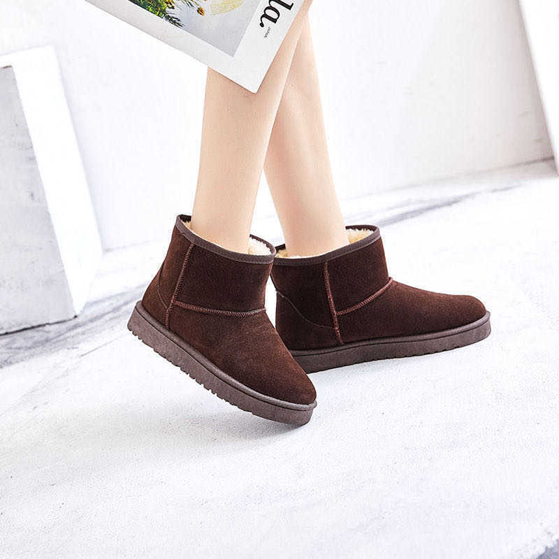 2022 Damskie buty śnieżne stada Plush Women Top Wysokiej jakości buty w Australii zimowe buty dla kobiet ciepłe botas Mujer L230704