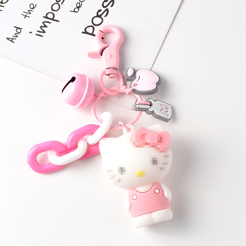 كرتون Kuromi Doll Keychain Carke Cark Cark Decoration Decoration