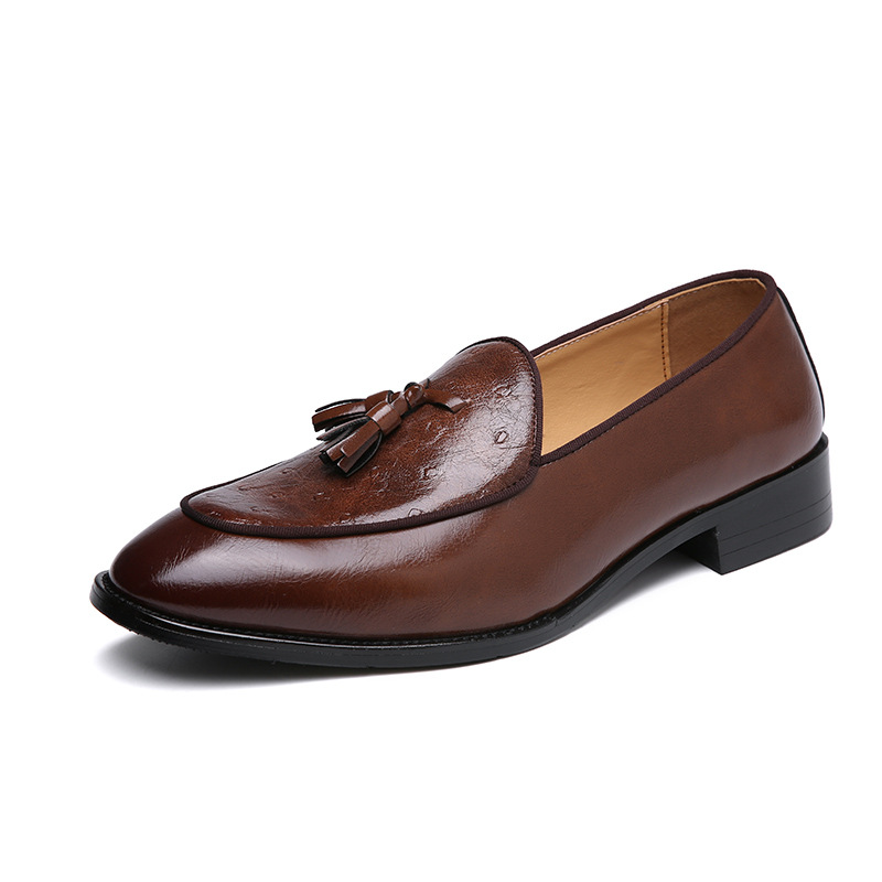 Klassische Mode für Herren, Quasten-Loafer, Herren-Freizeitschuhe aus Mikrofaser-Leder, Herren-Mokassins für Hochzeit, Party, Fahrwohnungen, Größen 37–48