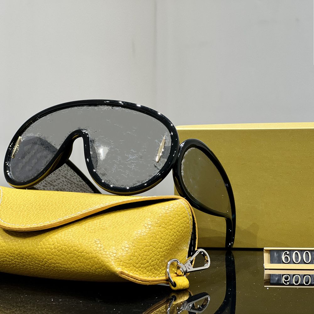 Luxusdesigner Sonnenbrille Modemarke große Sonnenbrille für Frauen Unisex reisende Sonnenbrille Pilot Sport Lunette de Soleil