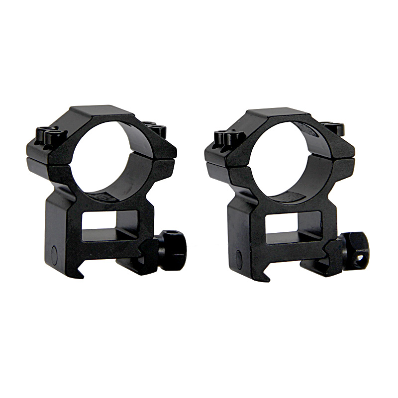 Tactical Rifle Scope Mount voor 20mm Picatinny Rail 30mm Diameter Ring Montage voor Riflescope Zaklamp Accessoires