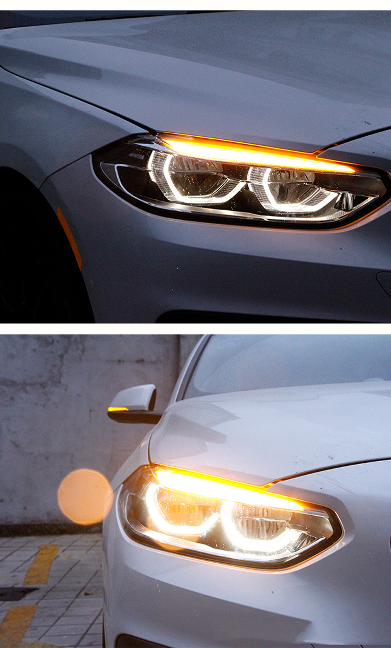 Pełne reflektory LED dla BMW Nowe światła na głowie 1 16-20 20 F52 Angel Eye LED reflight DRL