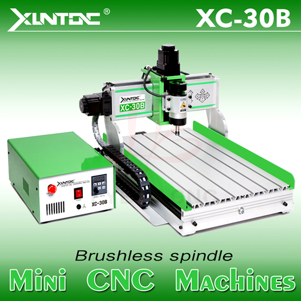 320W Spindle MINI CNC Router Engraving Milling Machine Gantry Circular Rail USB Port 385X275mm 3/4 Axis Engraver For Aluminum