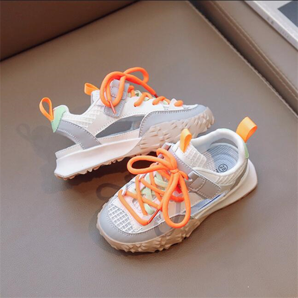 Children's sports shoes durian bottom summer new hollow running shoes casual fashion shoes for boys and girls