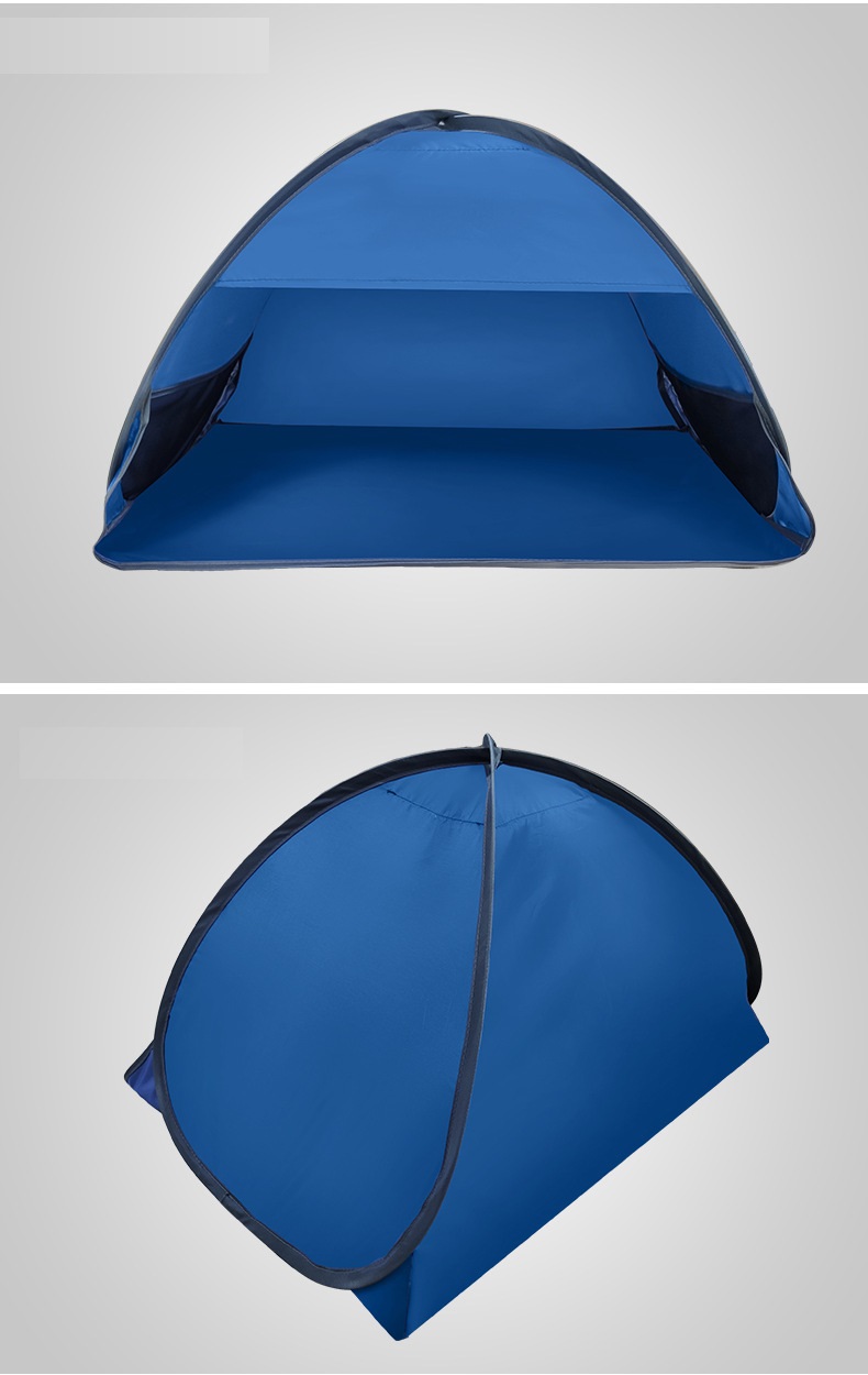 Lazy Man Tent Outdoor Automatic Quick Opening Beach Sunshade Tent HW17