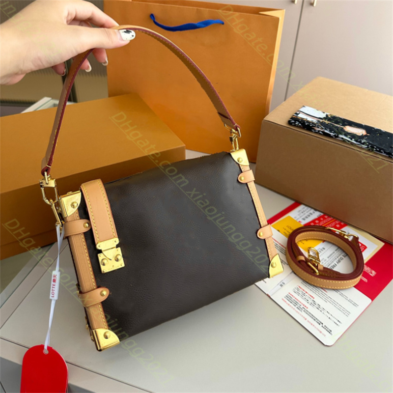 Schoudertas Ontworpen Side Trunk bedrukking Box tas Luxe ontwerpers handtassen dame Cross body tassen Grote capaciteit Cosmetische tassen clutch bakken hobo portemonnees portemonnee