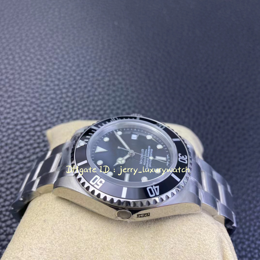 BP 116600 Sea Dweller Vintage Luxury Men's Watch 904Lステンレス鋼、3135機械式運動。 40mmダイビングビジネススイミング