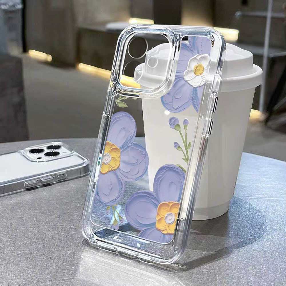 Luxury Shockproof Soft Clear Phone Case For Xiaomi Redmi Note 12 11 Pro 11S 10S 10 9S 8T 9A 9C Redmi 10C 12C Rose Flower Cover L230619