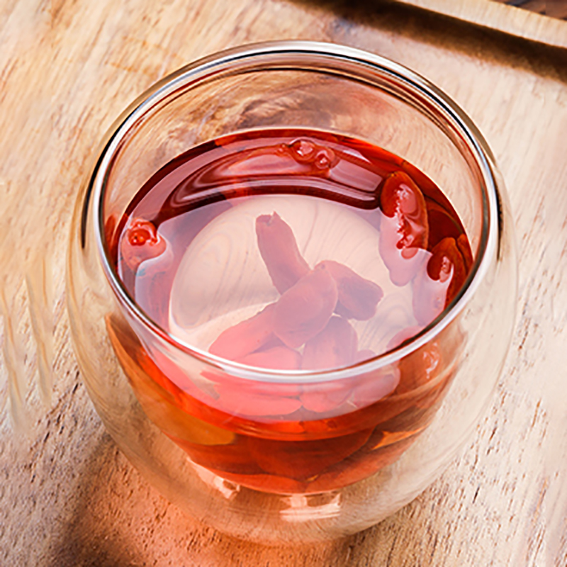 Tasse à café Double couche en verre transparent en forme d'œuf, directement vendue par les fabricants