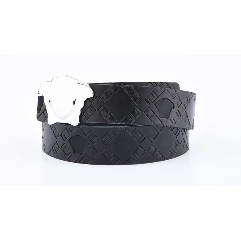 Ceinture de créateur Ceinture de luxe pour hommes Ceintures décontractées à rayures noires Or Argent et Boucle noire Mode Hommes Femmes Ceinture de luxe Largeur 3,8 cm