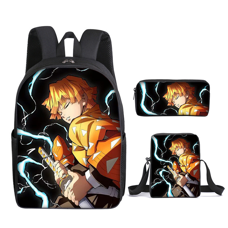 Atacado personagens de anime fofos All Star Ghost Destroying Blade mochila de brinquedo de pelúcia mochila de desenho animado bolsa de ombro bolsa de caneta estudante presente para crianças