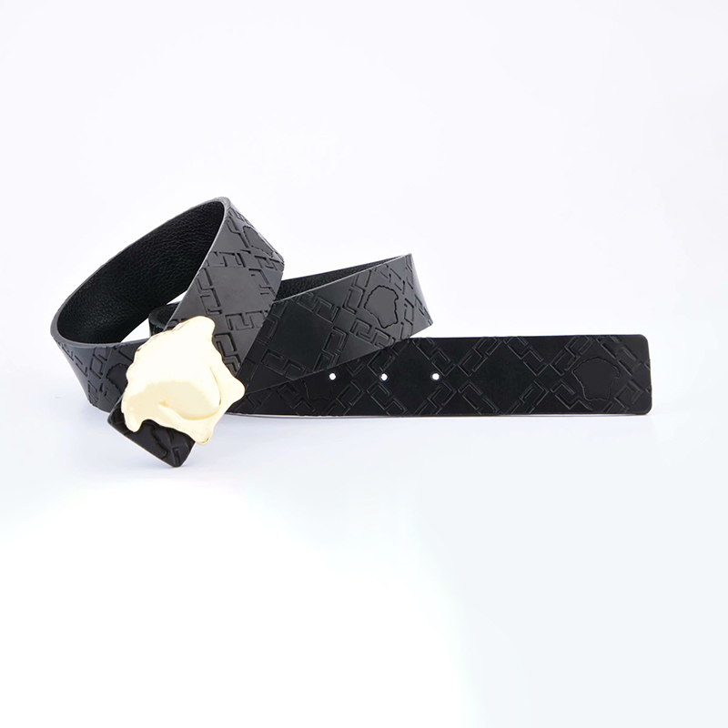 Ceinture de créateur Ceinture de luxe pour hommes Ceintures décontractées à rayures noires Or Argent et Boucle noire Mode Hommes Femmes Ceinture de luxe Largeur 3,8 cm