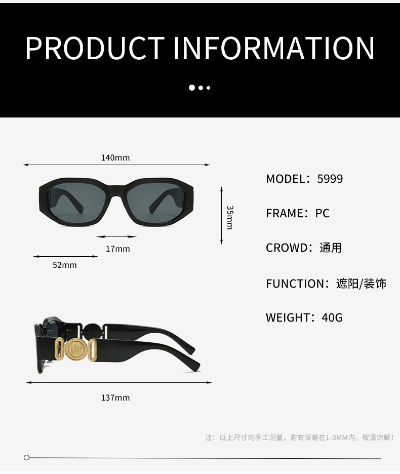2023 Vintage Steampunk Design de marca de luxo Óculos de sol de armação pequena Homens Mulheres Marca de luxo Óculos de sol para viagem Óculos femininos sexy 4361