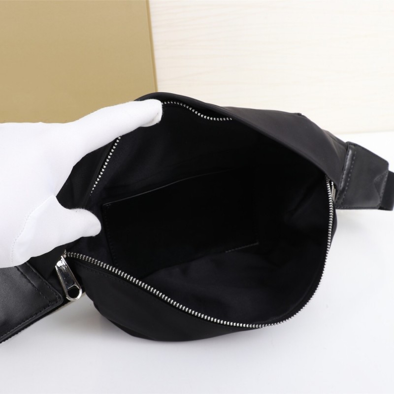 2023 Popular Sports Nylon Material Black Men's And Women's Functional Waistpack Small Zipper Opening Portable High End Brand Luxury Quality Fashion Casual Style