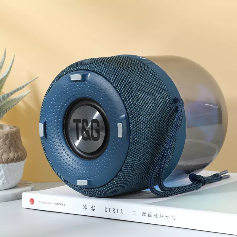 Loudest Portable Cool Bluetooth Speaker With Lights Subwoofer Best Outdoor Stereo Bluetooth Fabriq Speakers With USB Port TG325