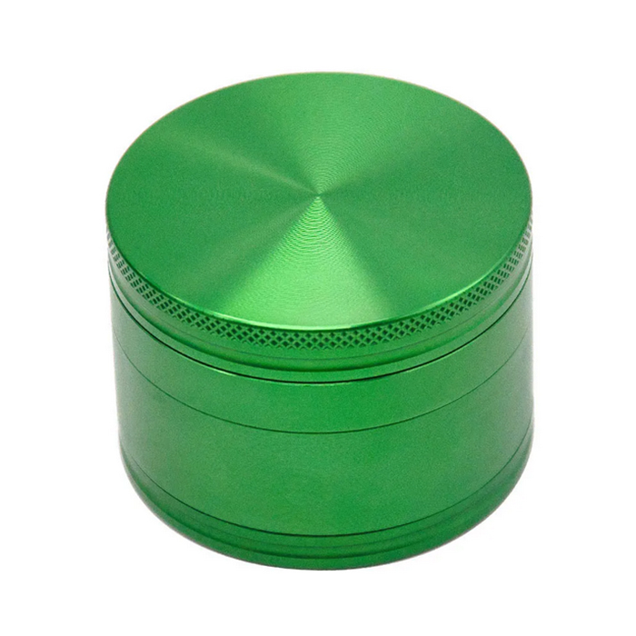 Nowy aluminiowy palenie zioła Tobacco Grinder Duży 63 mm 4 -częściowy z diamentowymi metalowymi zębami szlifierki