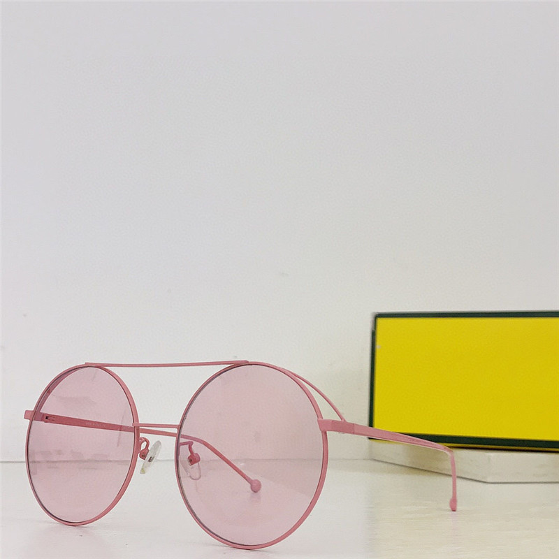 Nouvelles lunettes de soleil créatrices de mode 0285 Frame ronde Style d'été populaire vendant UV400 Protection Eyewear173k