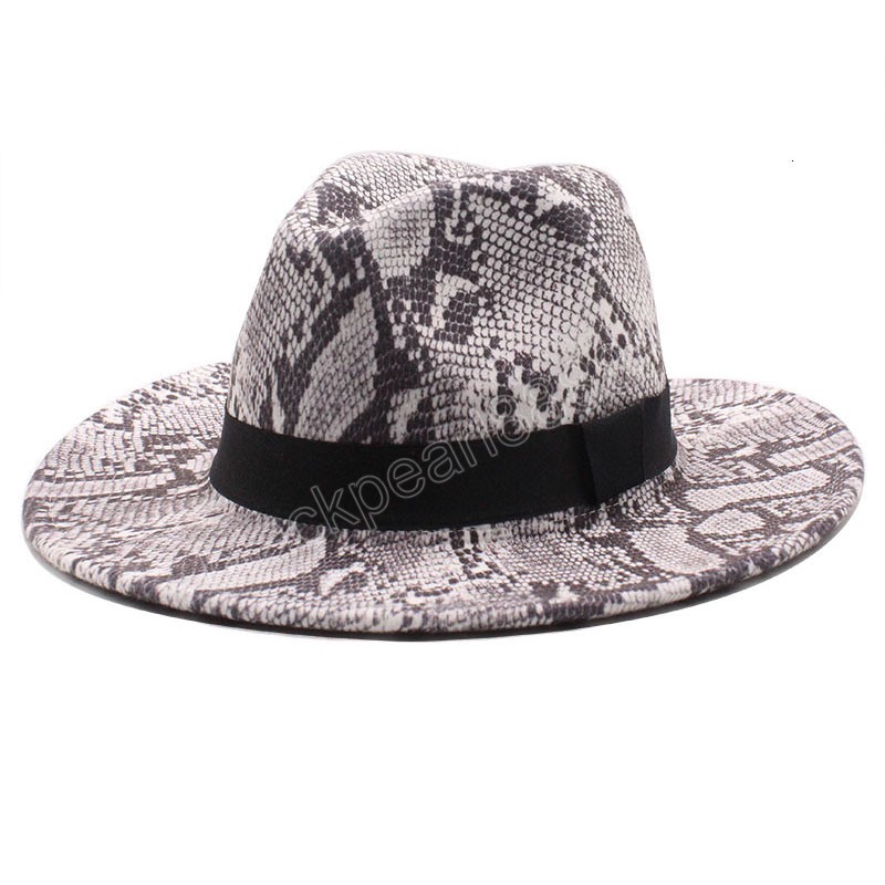 Autumn and Winter Men Women Fedoras Hat Classical Sombrero Imitation ull cap Woman Högkvalitativ breda hattar