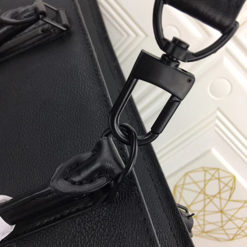 SAC PLAT Horisontell Zippe Designer Portfölj Bag Crossbody Handbag Luxury Portfölj Totes mode män axelväska läder lapptoppsbristor.