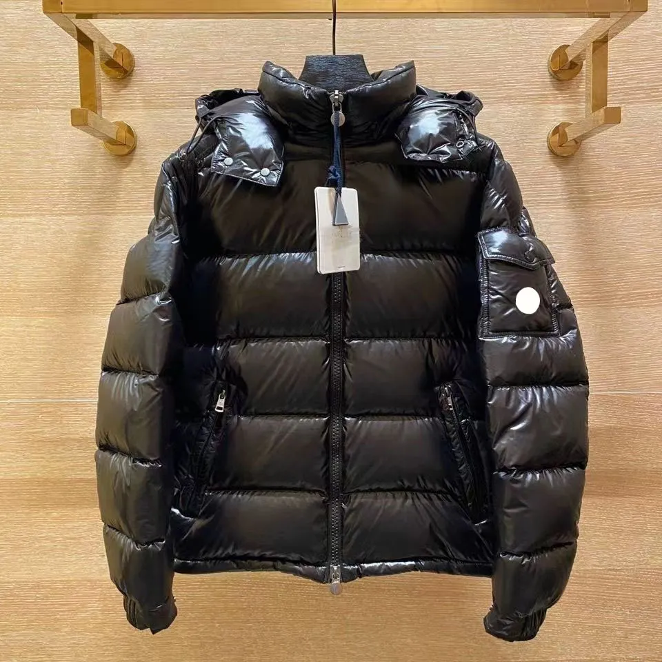 Man Jacket Down Parkas 코트 버지 슬리브 디자이너 윈드 브레이커 푹신한 재킷 코트 S-4XL