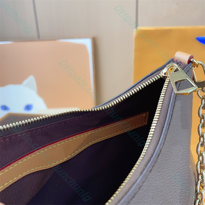 Luxury handbag designer printing Shoulders Bag Croissant Bag Woman classics Chain Shoulder crossbody Cosmetic Bags clutch totes hobo purses wallet wholesale