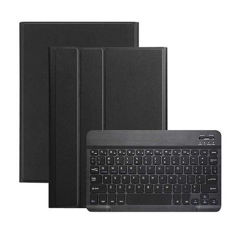 Magic Bluetooth -tangentbordsläderfodral med blyertshållare för iPad 10.2 9,7 11 10,5 tum 1 2 3 4 5 Generation A2197 Pro Mini Smart Cover vs Apple Mac Nacbook DHL