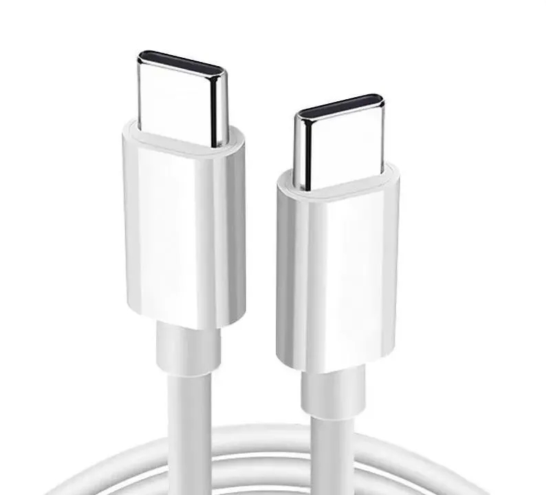 1M 2M Snel Snel Opladen Pd Type C Naar Type C Usb-C Kabel Dikkere Lijn Voor Samsung s10 S20 S22 S23 Note 10 Htc Lg Android Telefoon