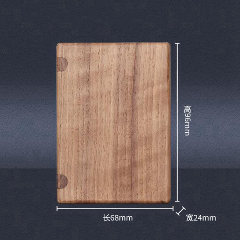 Ultimi fumatori Portasigarette in legno di noce nera naturale Scatola di immagazzinaggio Custodia innovativa Magnete in legno Apertura a prova d'umidità Piroga Custodia contenitore DHL