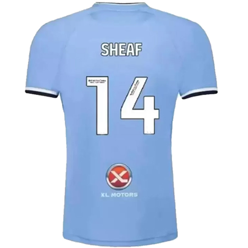 23 24 Coventry Citys Soccer Jerseys fans o Hare Sheaf Gyokeres Godden Hamer 2023 2024 Hem Blue Men Kids Kit Tops Camiseta de Futbol Home Kids Socks Football Shirts