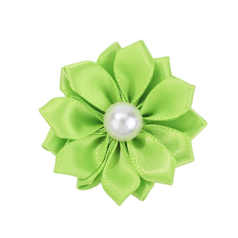 Bambini da 1,6 pollici Flower Pearl Band Band Band Cotail Holder Baby Hair Angel