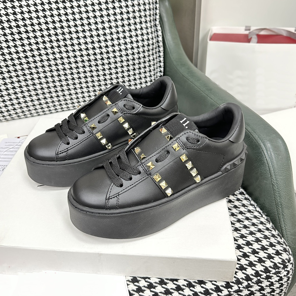 2023 Случайные дизайнеры обувь знаменитая италия бренд Amore One Stud Low Sneakering