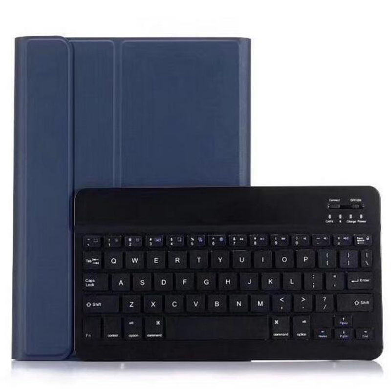 Skórzowa obudowa klawiatury Bluetooth z ołówkiem na iPada 10.2 9,7 11 10,5 cala 1 2 3 4 5 generacji A2197 Pro Mini Smart Cover vs Apple Mac Nacbook DHL